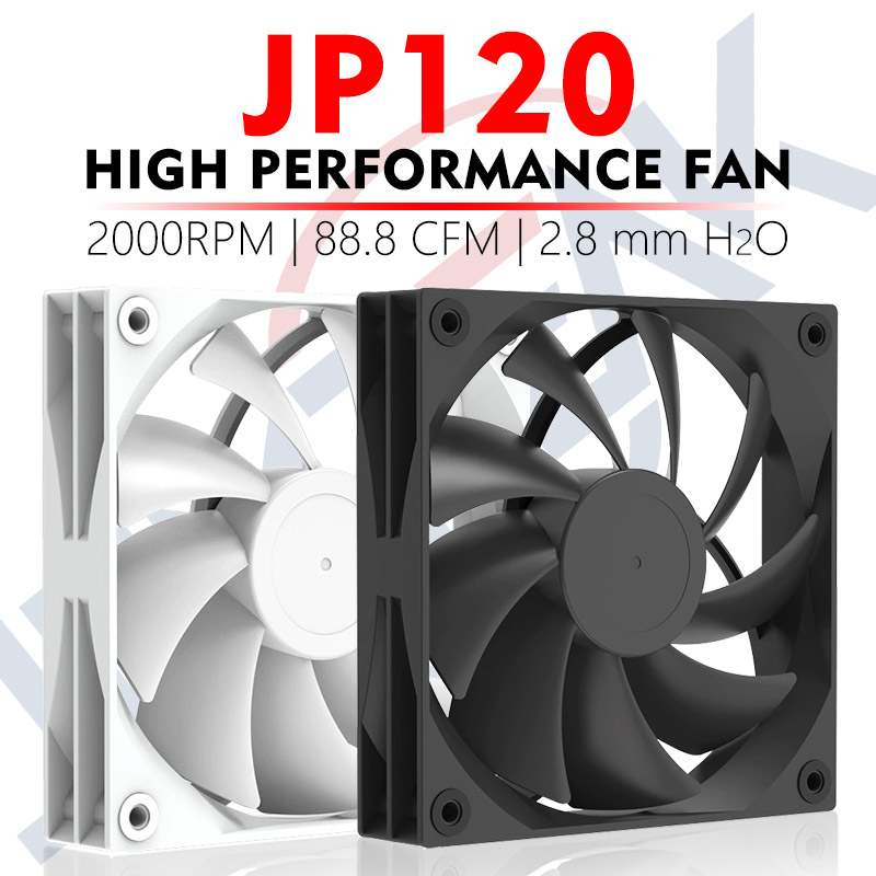 Pc Gaming Liquid - JUMPEAK JP120 120 ミリメートルファン 2000RPM 高速