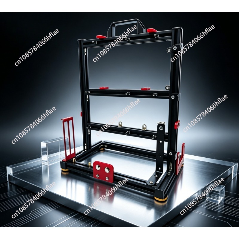 Pc Gaming Water Cooling - 垂直オープンフレームPCテストベンチ、ITXおよびATXマザーボード対応、ゲーミングコンピュータ用水冷対応