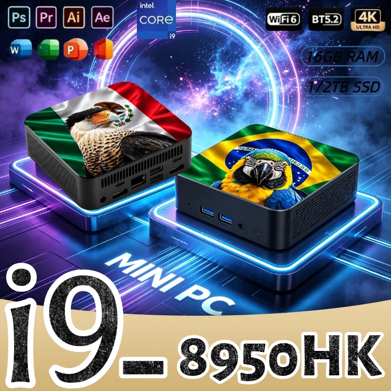 Pc Gaming Portable - ミニPC Core i9-8950HK 16GB RAM 2TB