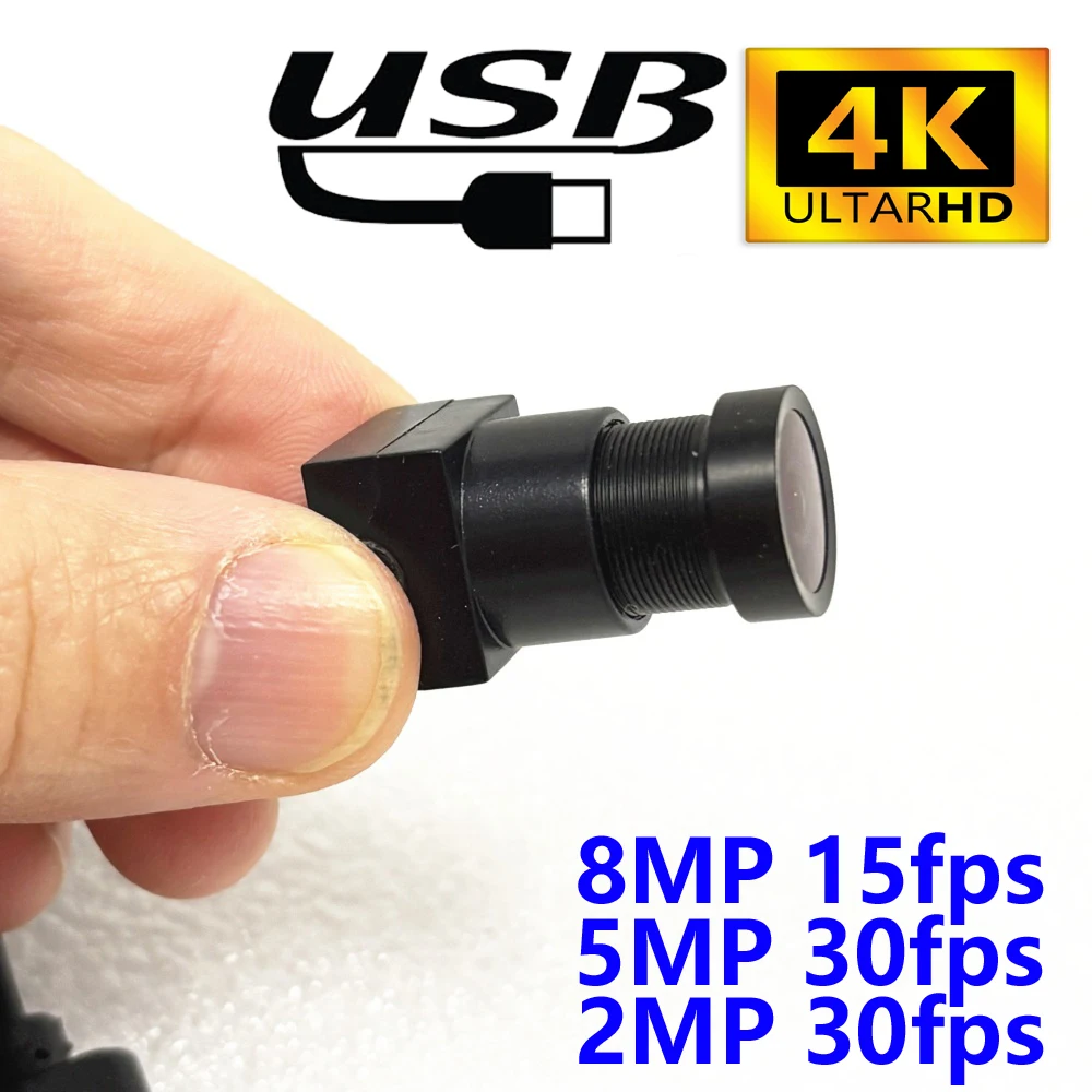 Webcam 4K - ミニcctvカメラモジュール,4k,8mp,5mp,1080p,imx179,usb,mjpeg,linux,uvc,android