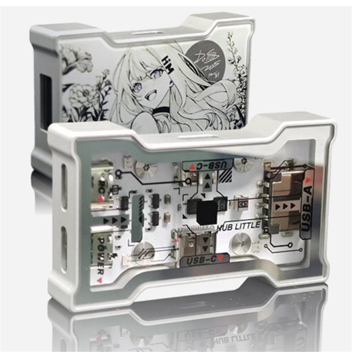 Usb Hub Gaming - HMLAB HUB Lite - ゲーミングUSBハブ 2-3ポート拡張器、8K