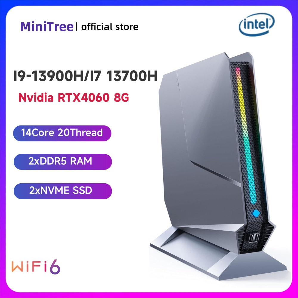 Intel Cpu Core I7 - デスクトップミニゲーミングコンピューター Core i9-13900H Nvidia RTX4060 8G