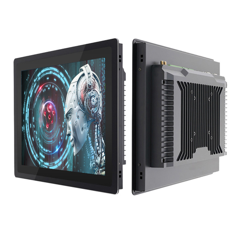 Intel Cpu Core I7 - 17 インチ静電容量式タッチスクリーン組み込み産業用パネルコンピュータ Intel Core i3/i5/i7 第