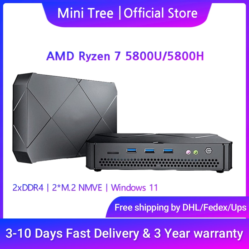 Pc Gaming Amd Ryzen 7 - RADEON AMD-Mini Gaming PC, 8コア,ryzen 7