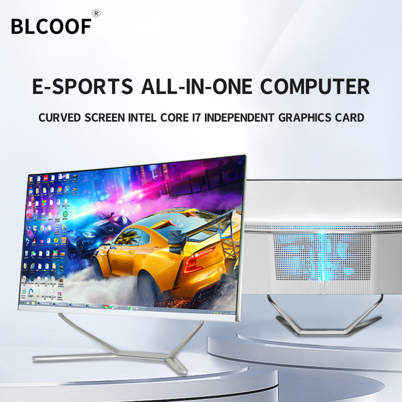 湾曲した画面を備えたPS4デスクトップPC,ゲーム,PC,  - Intel Cpu Core I7 のレビューと価格