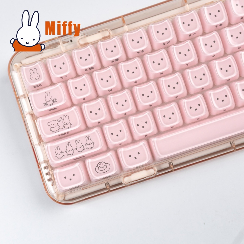 かわいいミッフィーキーキャップかわいいウサギのキーキャップメ - Pc Gaming Keyboards のレビューと価格
