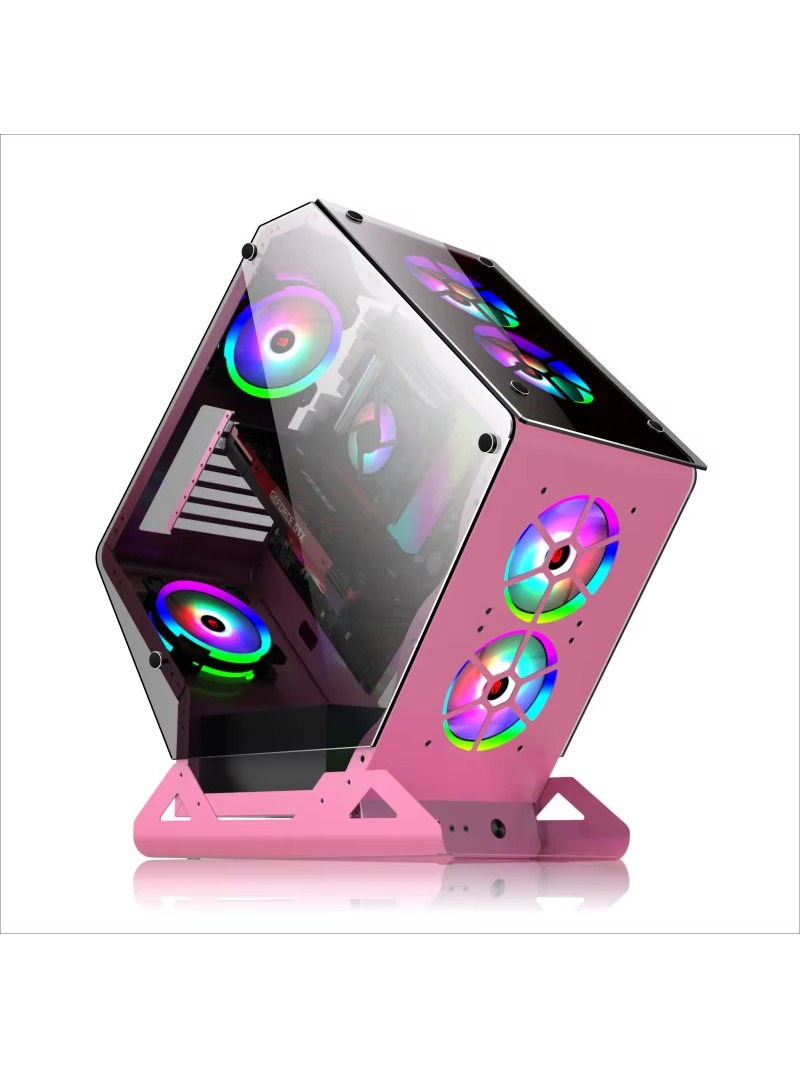 水冷対応、オープン型強化ガラスパネル、透明サイド、デスクトッ - Pc Gaming Water Cooling のレビューと価格