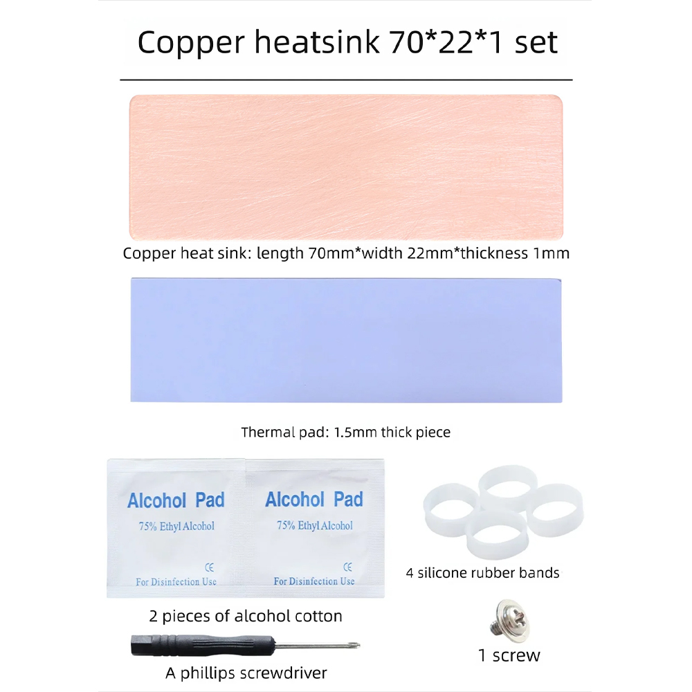 M.2 SSD ヒートシンク NVMe NGFF 用 純銅ヒ - M.2 Ssd Heatsink のレビューと価格