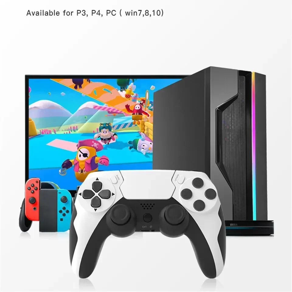 GAMINJA 新しいワイヤレスゲームパッド P48 6 軸 - Pc Gaming Emulator のレビューと価格
