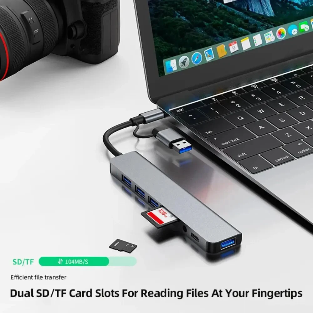 5Gbps USB 3.0 ハブ USB C ハブ USB  - Usb Hub Gaming のレビューと価格