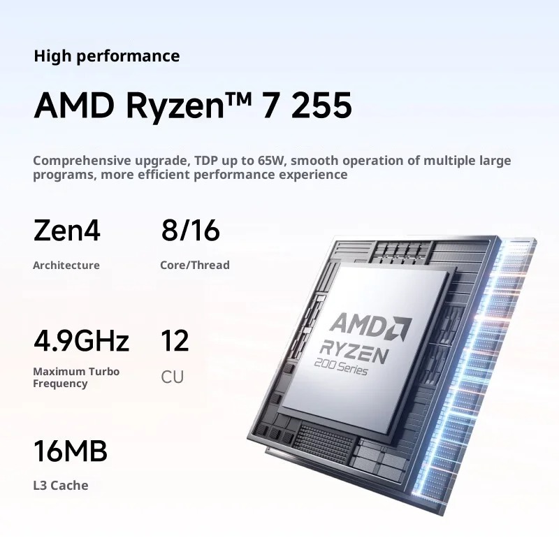 MINISFORUM X1-255：AMD Ryzen 7  - Pc Gaming Amd Ryzen 7 のレビューと価格