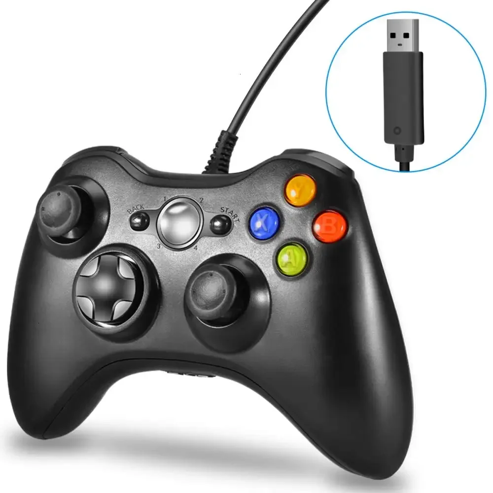 セラークボックス360用有線コントローラー,ジョイスティック - Pc Gaming Emulator のレビューと価格