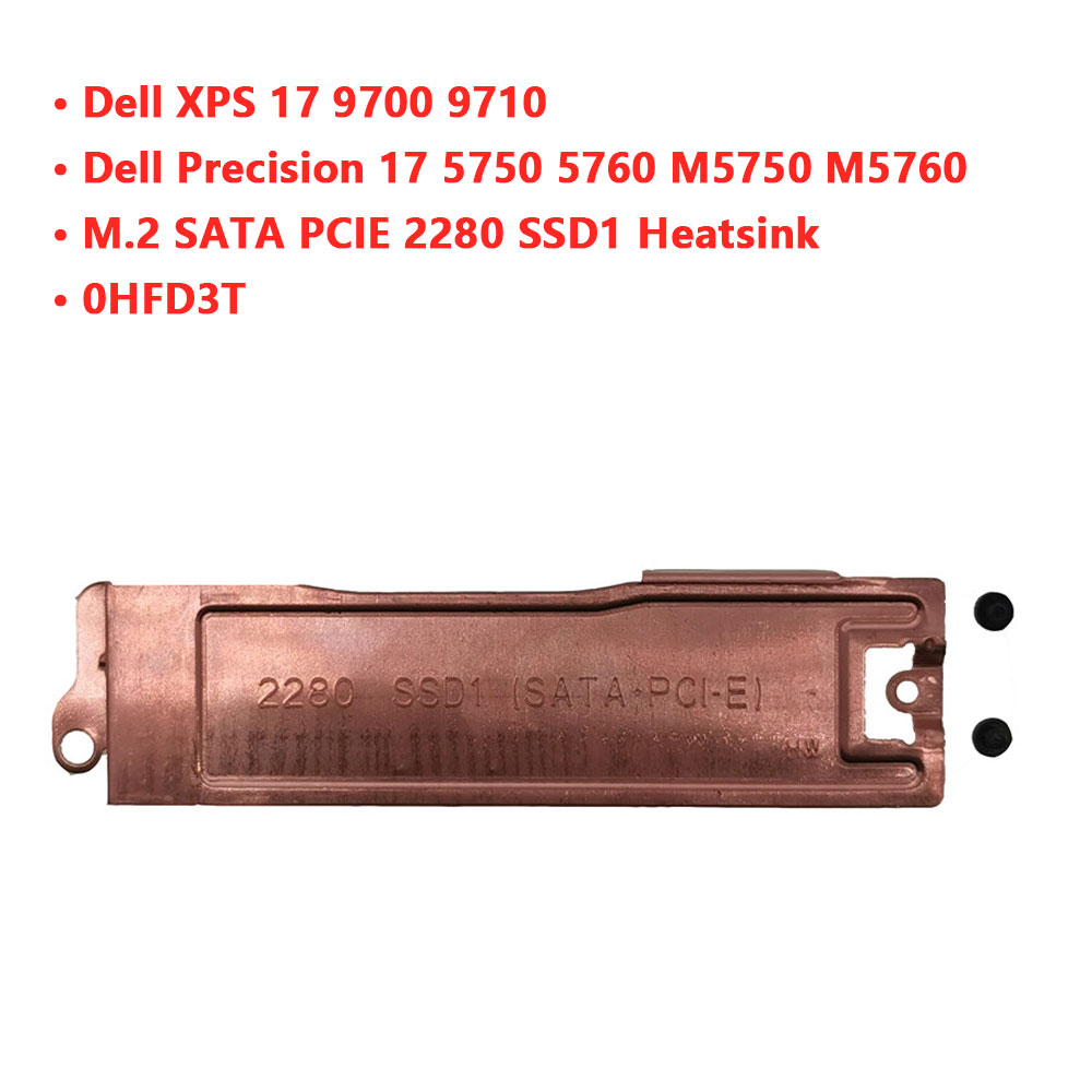 Dell xps 17 9700 9710精度,5750 5 - M.2 Ssd Heatsink のレビューと価格