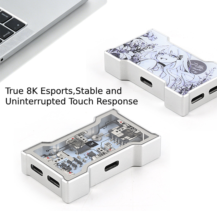 1個入り 小型ゲーミングUSBハブ 1入力3出力 ポータブル - Usb Hub Gaming のレビューと価格