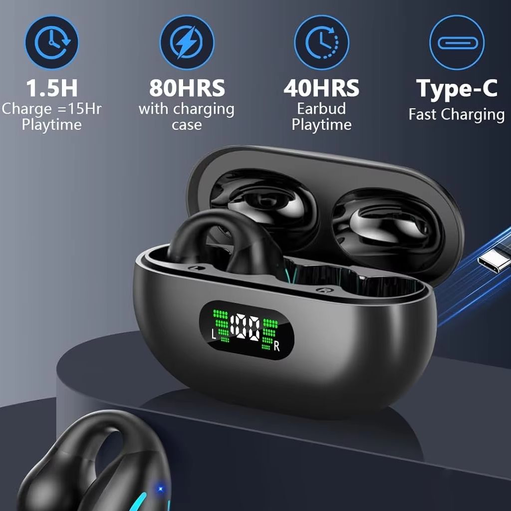 新しいBluetoothクリップオンイヤホン、OWSスポーツ - Pc Gaming Online のレビューと価格
