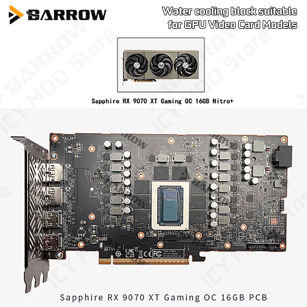 バロー グラフィックスカード 水冷ブロック SAPPHIRE - Pc Gaming Water Cooling のレビューと価格