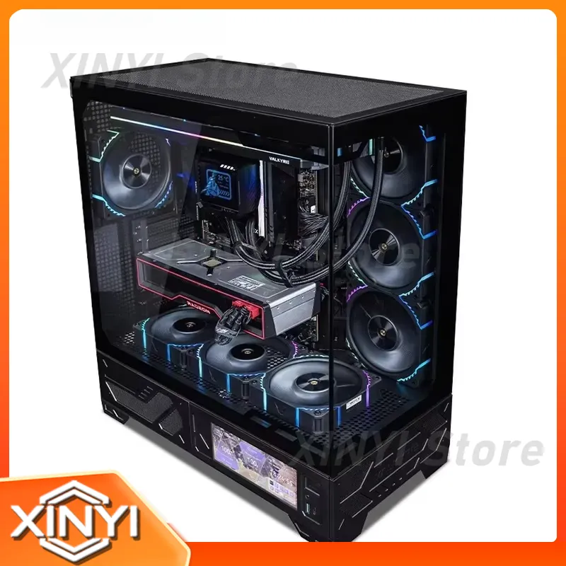 ヴァルキリー VK03 ホワイトアルミニウムゲーミングPCケ - Pc Gaming Water Cooling のレビューと価格