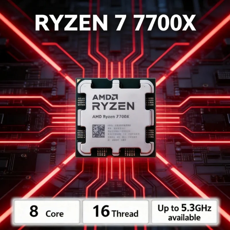AMD Ryzen 7 7700X R7 7700X 8コア - Pc Gaming Amd Ryzen 7 のレビューと価格