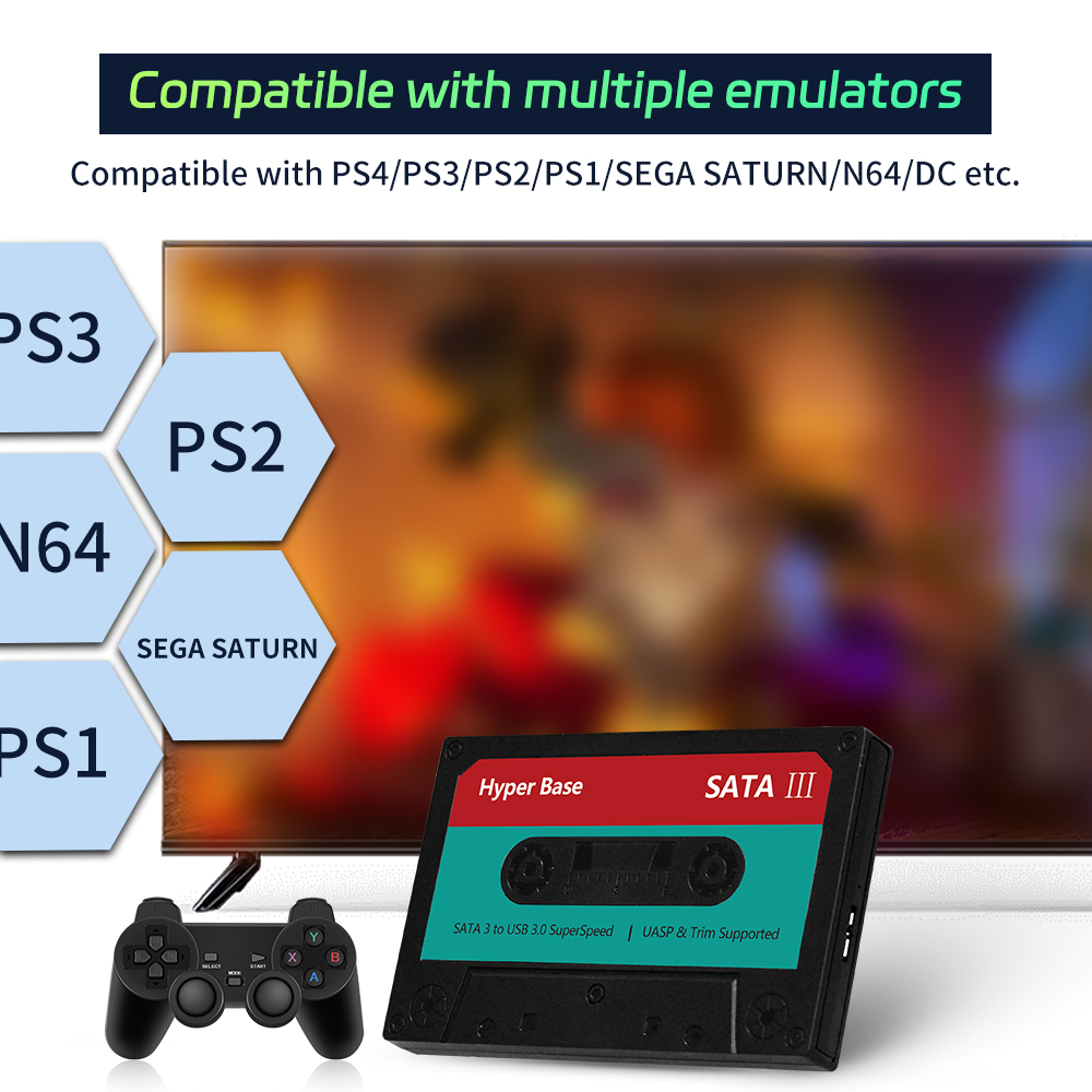ポータブル PN500G/2T ゲームハードディスクエミュレ - Pc Gaming Emulator のレビューと価格