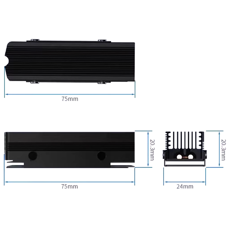 SSD-V3 M.2 NVMe 2280 SSD ヒートシン - M.2 Ssd Heatsink のレビューと価格