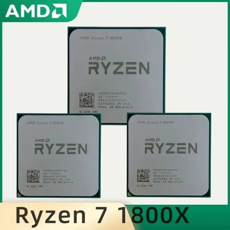 100%新品、純正AMD Ryzen 7 1800X R7  - Pc Gaming Amd Ryzen 7 のレビューと価格