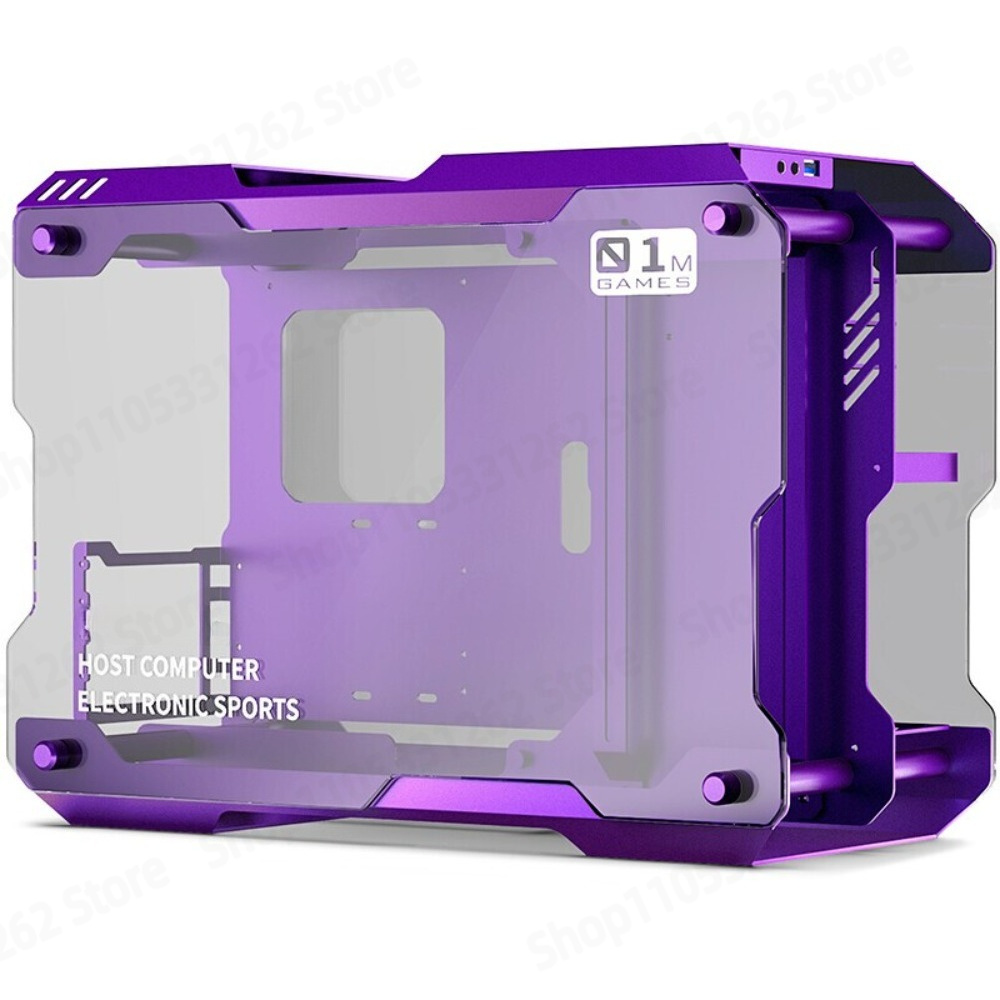 01M ミニゲーミングPCケース アルミ製強化ガラス オープ - Pc Gaming Water Cooling のレビューと価格
