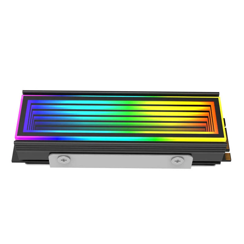5V ARGB M.2 2280 SSD フルアルミ製ヒート - M.2 Ssd Heatsink のレビューと価格