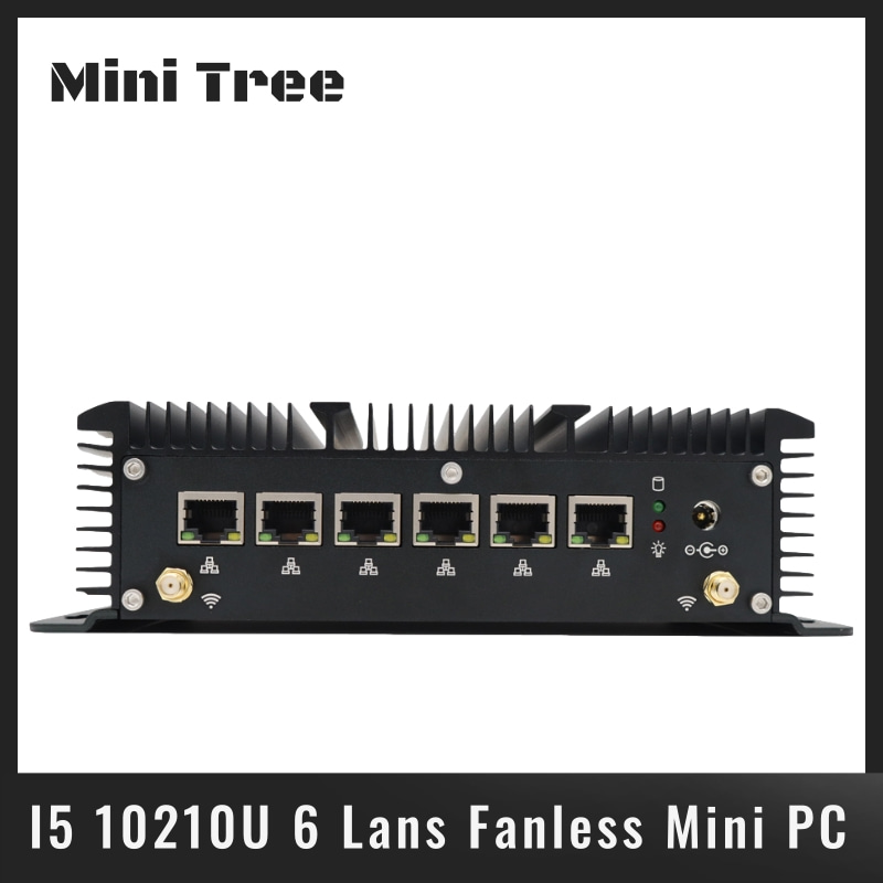 ファンレス6xLANミニPCファイアウォールアプライアンス/ - Intel Cpu Core I7 のレビューと価格