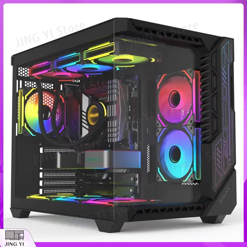 RGBゲーミングPCケース ミッドタワー スチールシャーシ  - Pc Gaming Water Cooling のレビューと価格