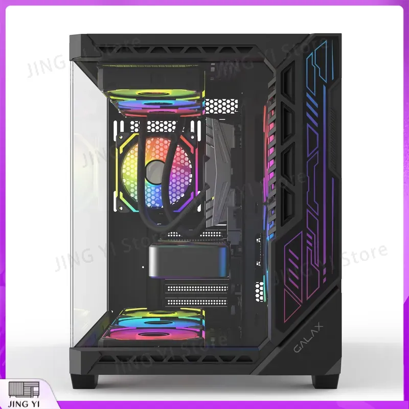 RGBゲーミングPCケース ミッドタワー スチールシャーシ  - Pc Gaming Water Cooling のレビューと価格
