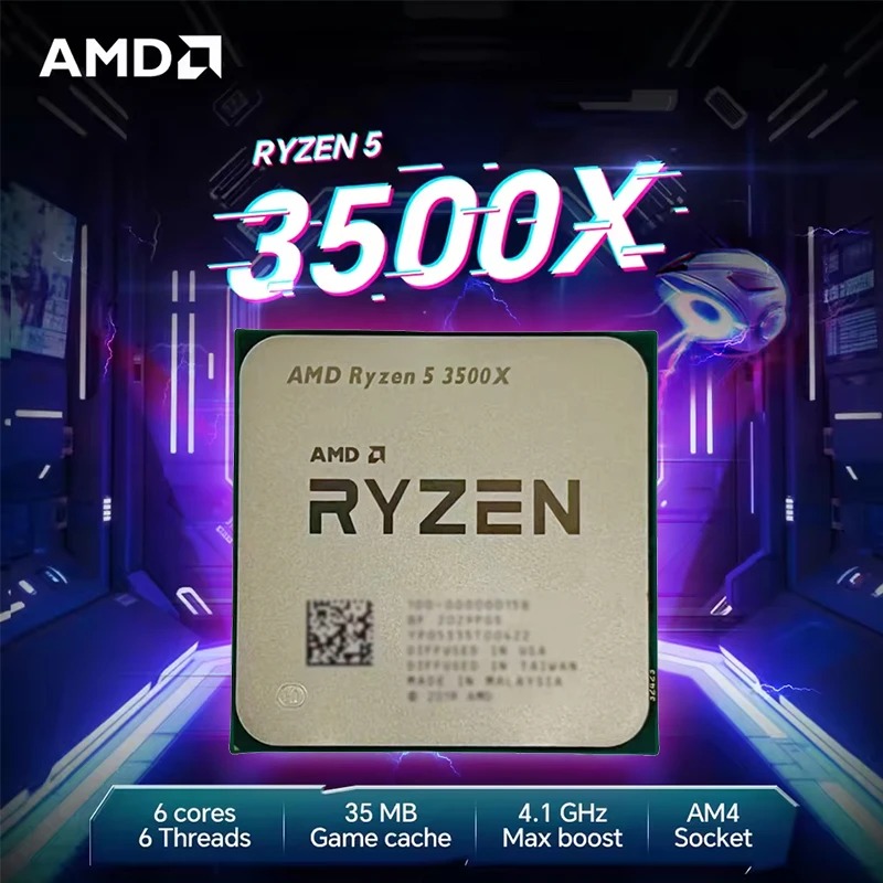 AMD Ryzen 5 3500X デスクトップCPU 6コ - Pc Gaming Cpu のレビューと価格