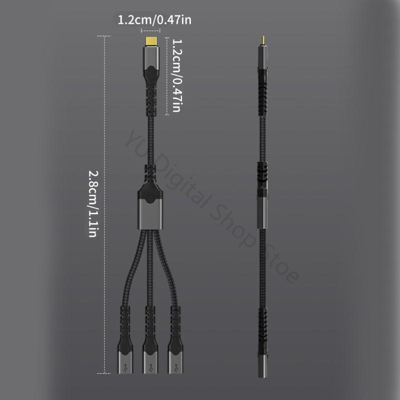 96BA 効率的な USB ハブ スプリッタ ケーブル、2/ - Usb Hub Gaming のレビューと価格