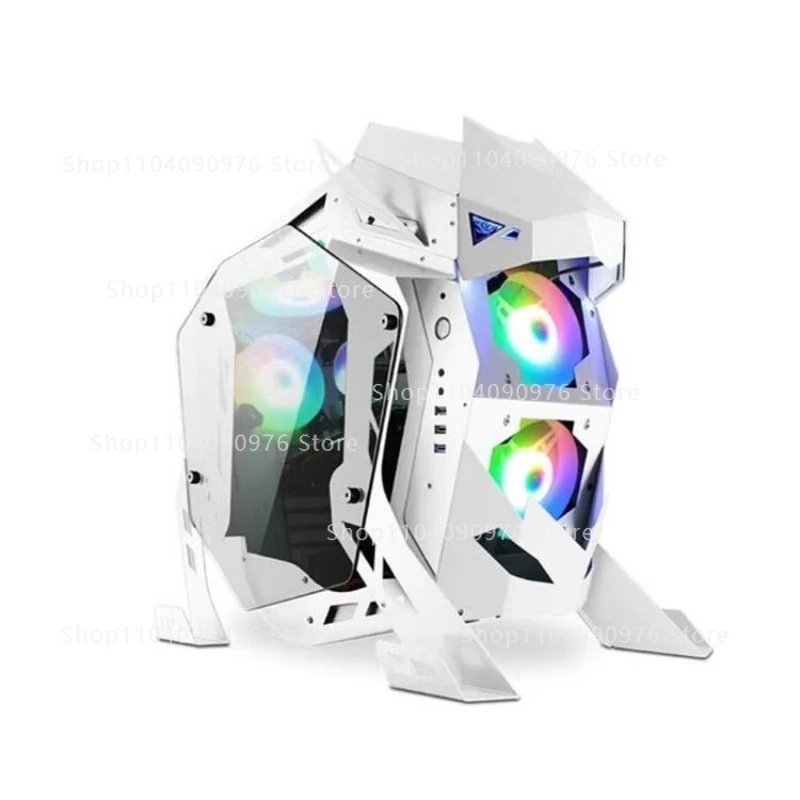 ゲーミングATX PCケース オープンフレーム 強化ガラスサ - Pc Gaming Water Cooling のレビューと価格