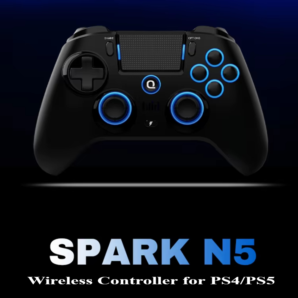 オリジナルQRD Spark N5ワイヤレスコントローラー  - Pc Gaming Emulator のレビューと価格