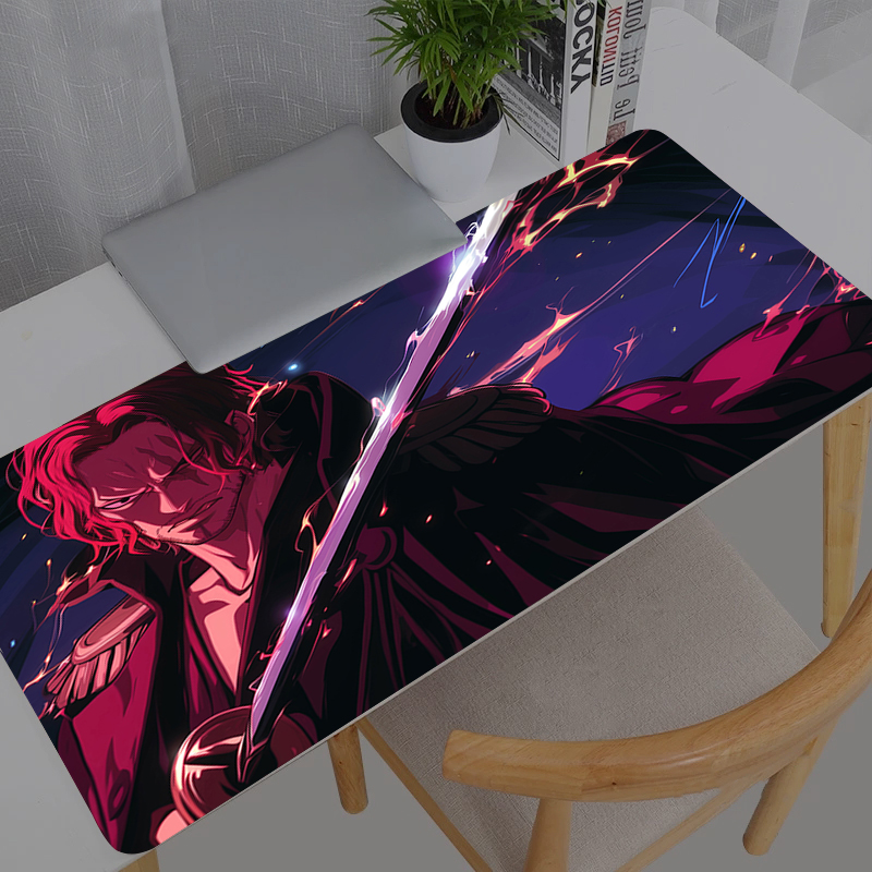 マウスパッドアニメワンピースシャンクス耐久性のある新しいゲー - Pc Gaming Keyboards のレビューと価格