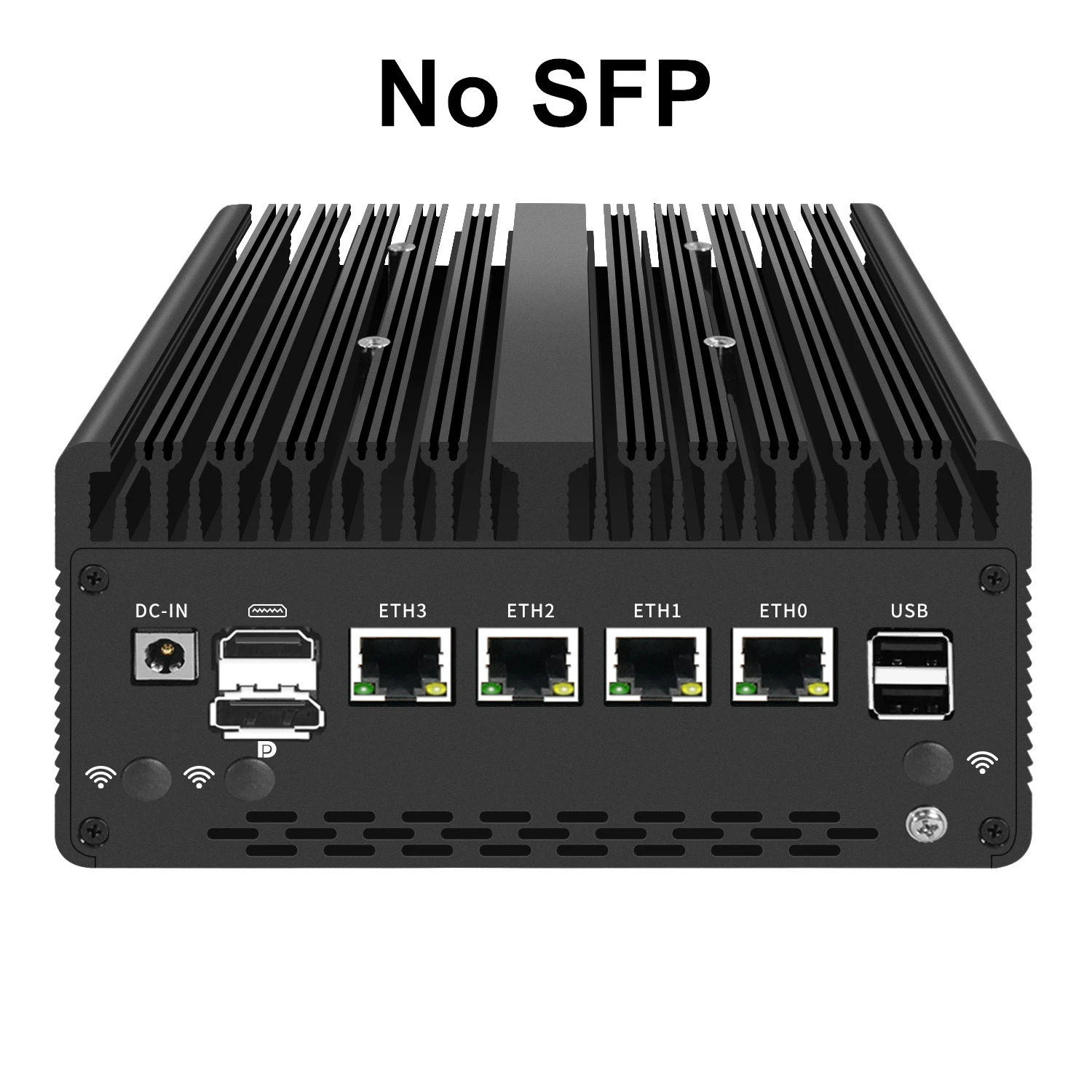 堅牢なファイアウォールPC 4x2.5G LAN + 4x1 - Intel Cpu Core I7 のレビューと価格