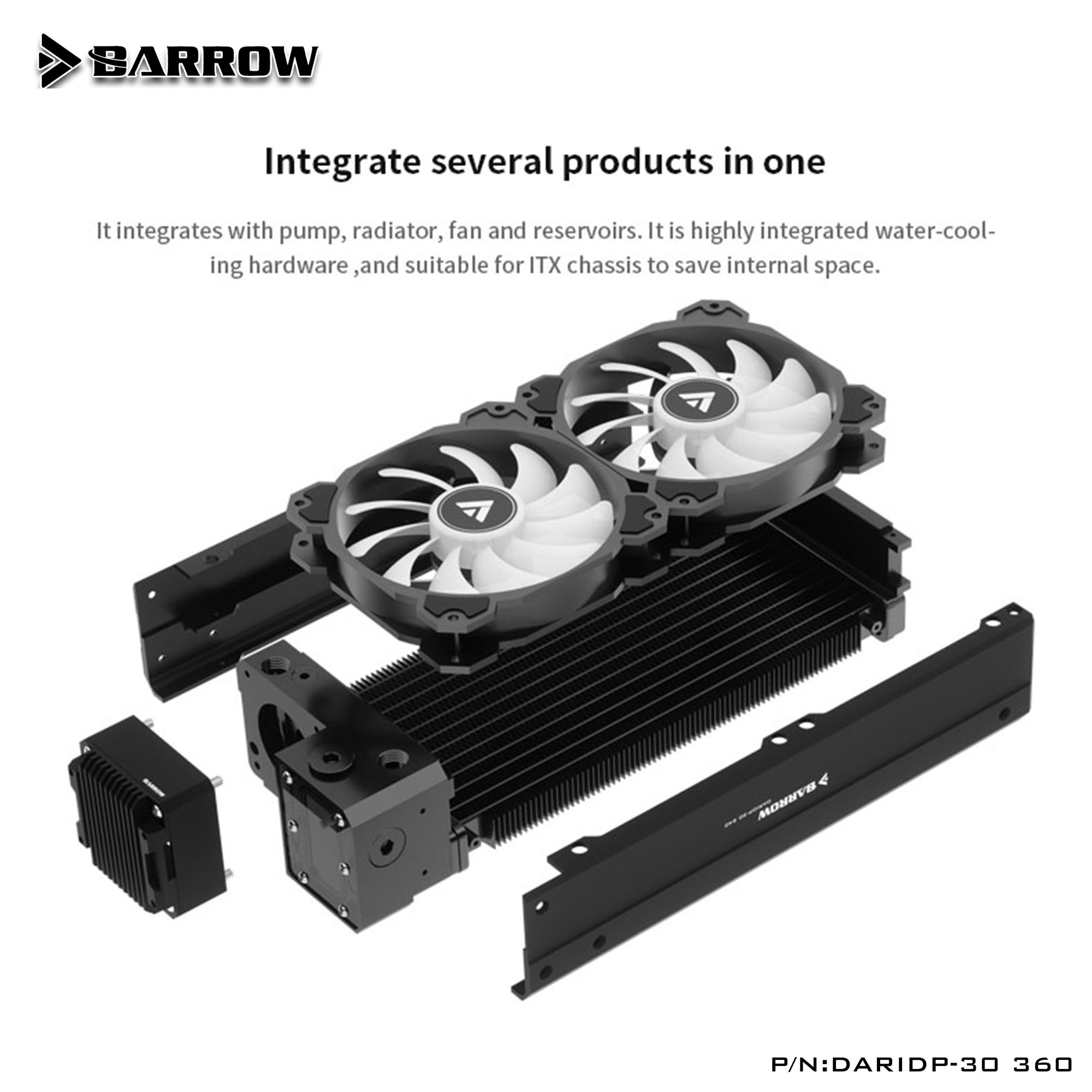 Barrow DARIDP-30 PC 水冷キット 240/ - Pc Gaming Water Cooling のレビューと価格