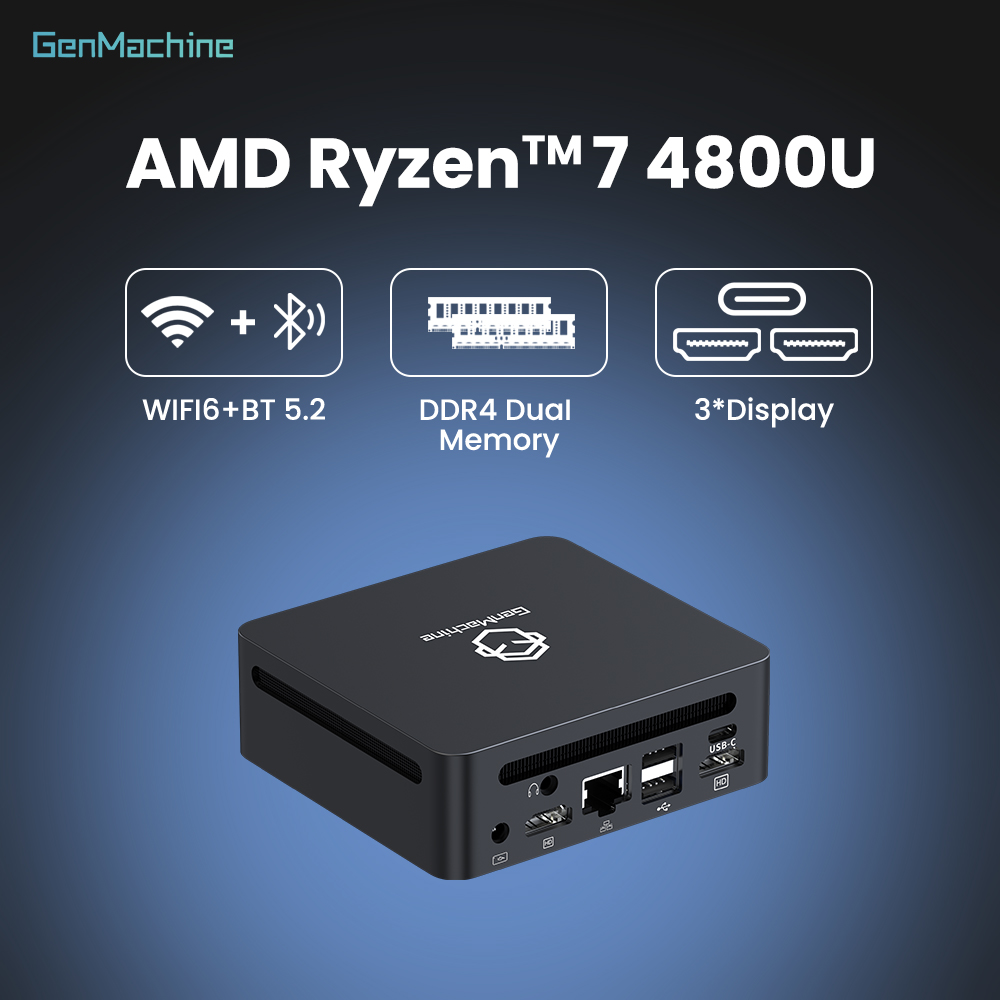 GenMachineミニPC AMD Ryzen 7 480 - Pc Gaming Amd Ryzen 7 のレビューと価格