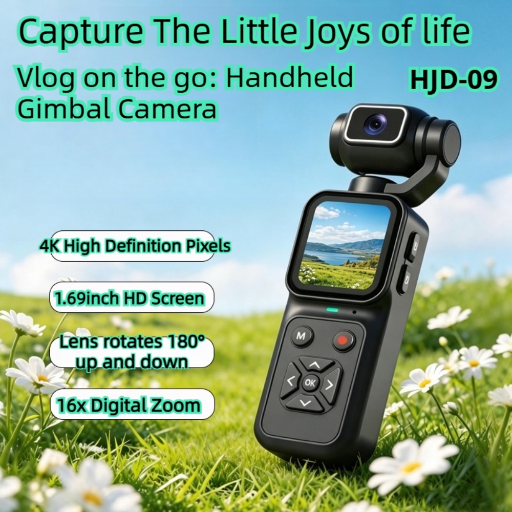 HJD-09 4K ブロギングカメラ 180 °   16倍 - Webcam 4K のレビューと価格