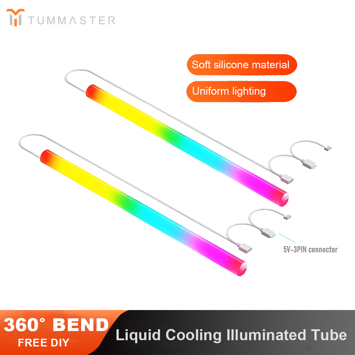 TUMMASTER ARGB 水冷スリーブ 5V3 ピンソフ - Pc Gaming Liquid のレビューと価格